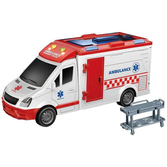 Toy Truck Ambulance with Sound & Lights