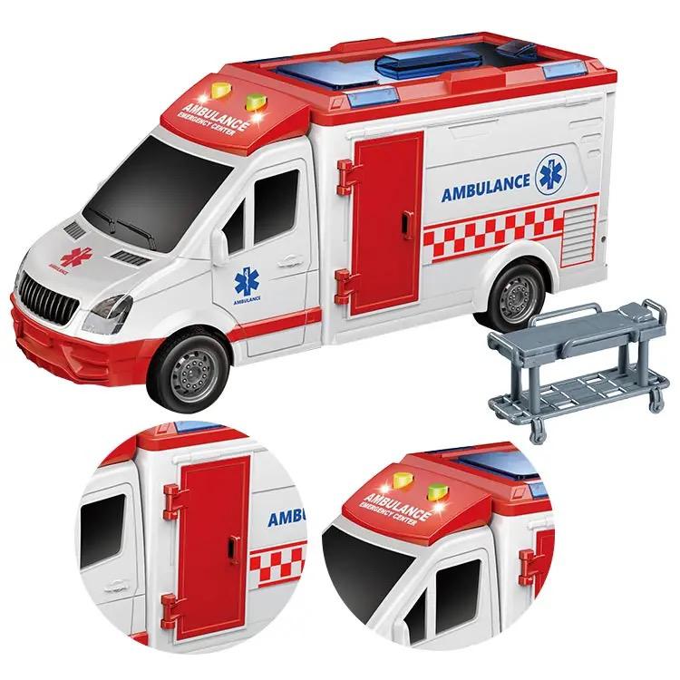 Toy Truck Ambulance with Sound & Lights