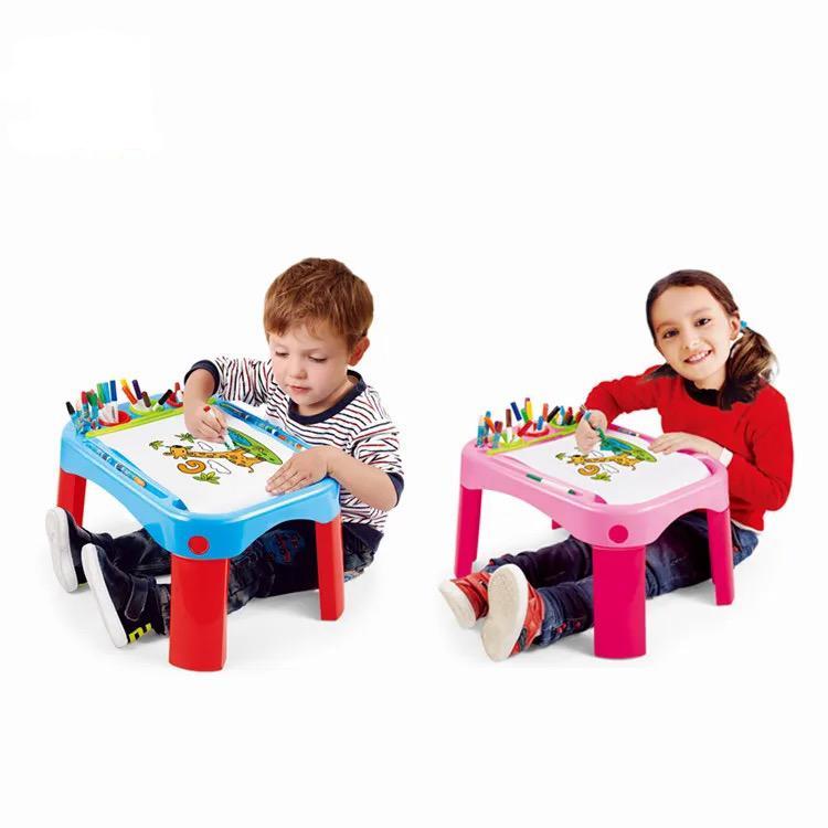 Kids My Creative Table Set - 2 Colours Pink & Blue