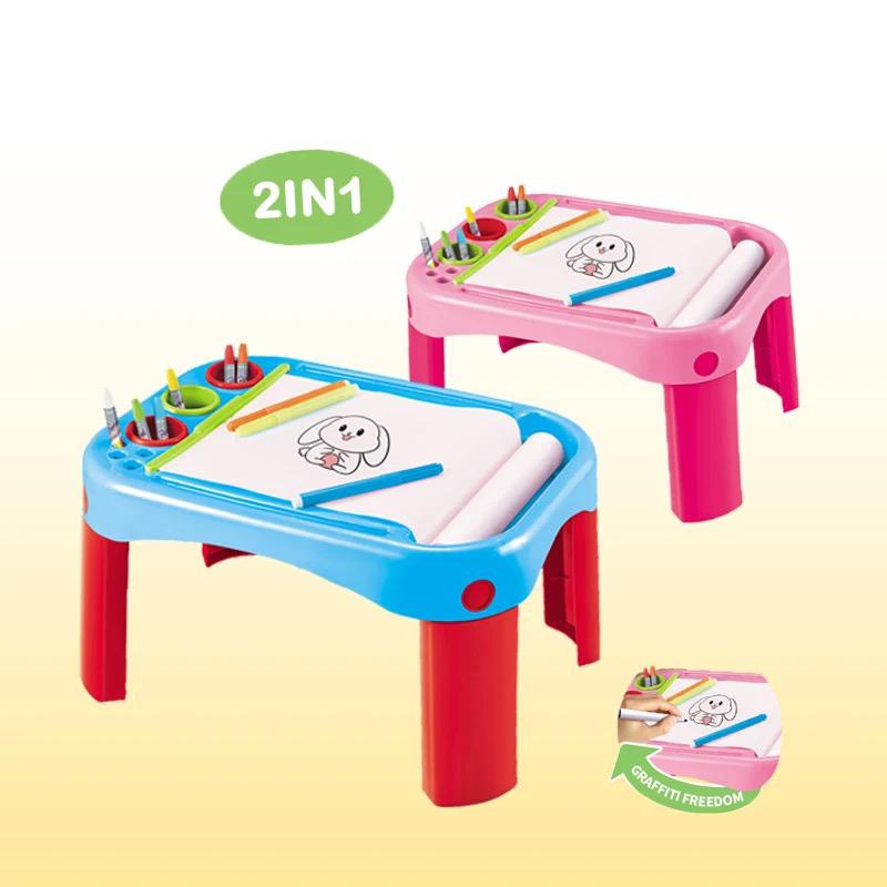 Kids My Creative Table Set - 2 Colours Pink & Blue