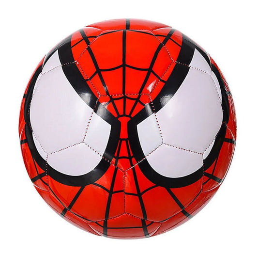 Spiderman Style Soccer Football - Size 5 Official - 4 Colours