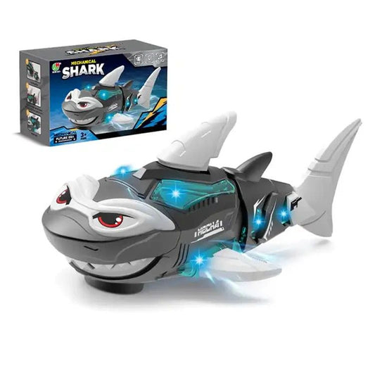 Mechanical Shark Moving Toy with Lights