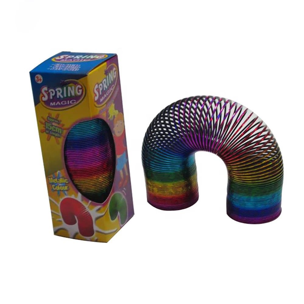 Metal Rainbow Magic Spring - Novelty Classic Toy