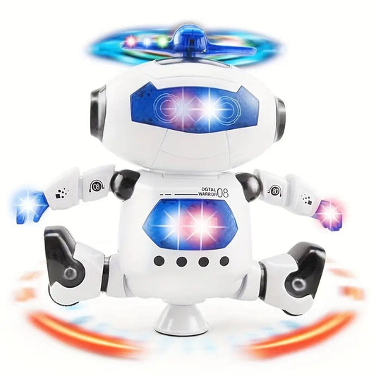 Dancing Robot with Sound & Lights - 2 Colours