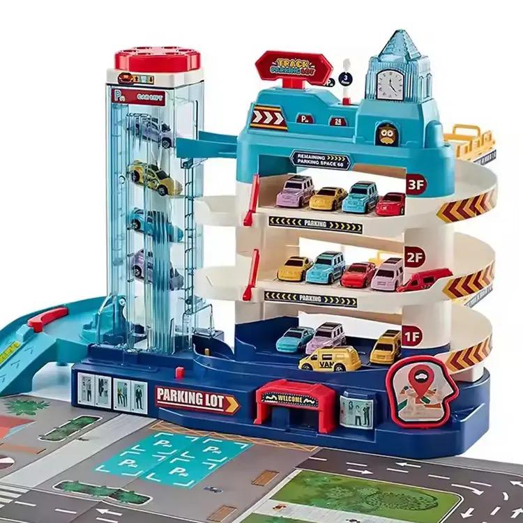 Multi-Storey Toy Car Complete Playset