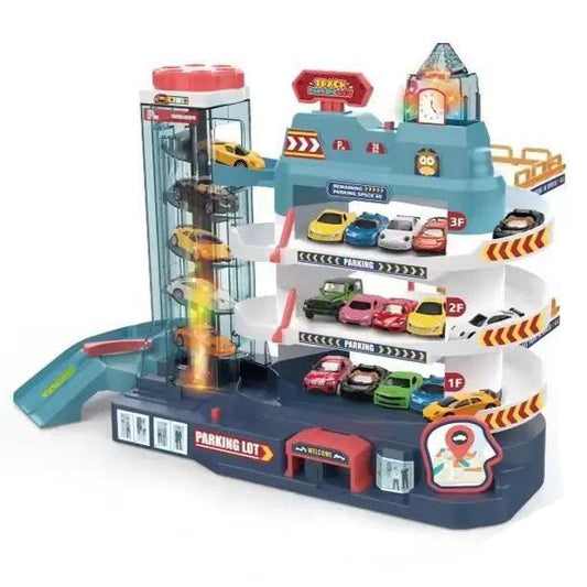 Multi-Storey Toy Car Complete Playset