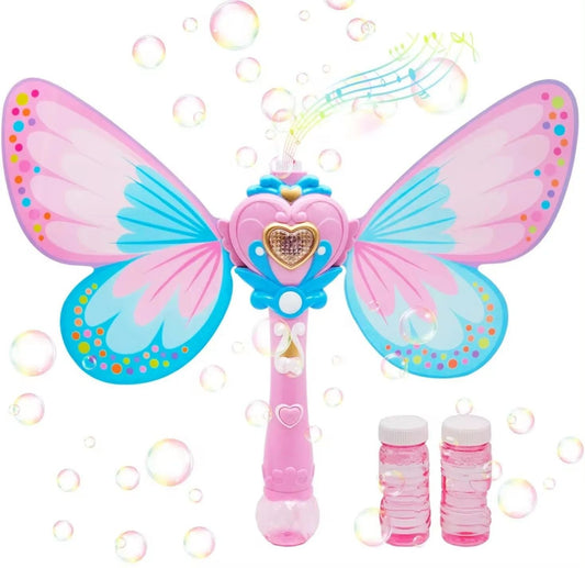 Fairy Princess Bubble Wand with Moving Wings