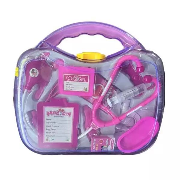 Pretend Play Kids Doctors Set in Carry Case- 2 Colours