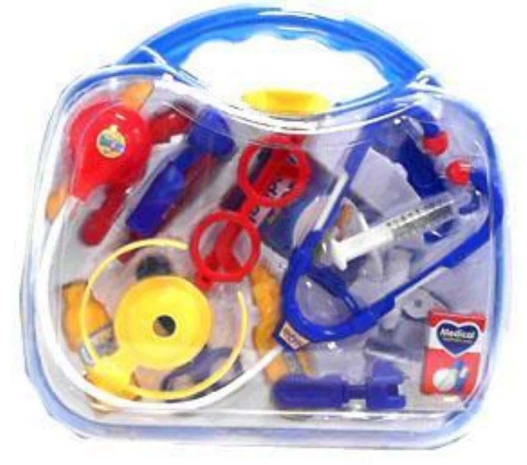 Pretend Play Kids Doctors Set in Carry Case- 2 Colours