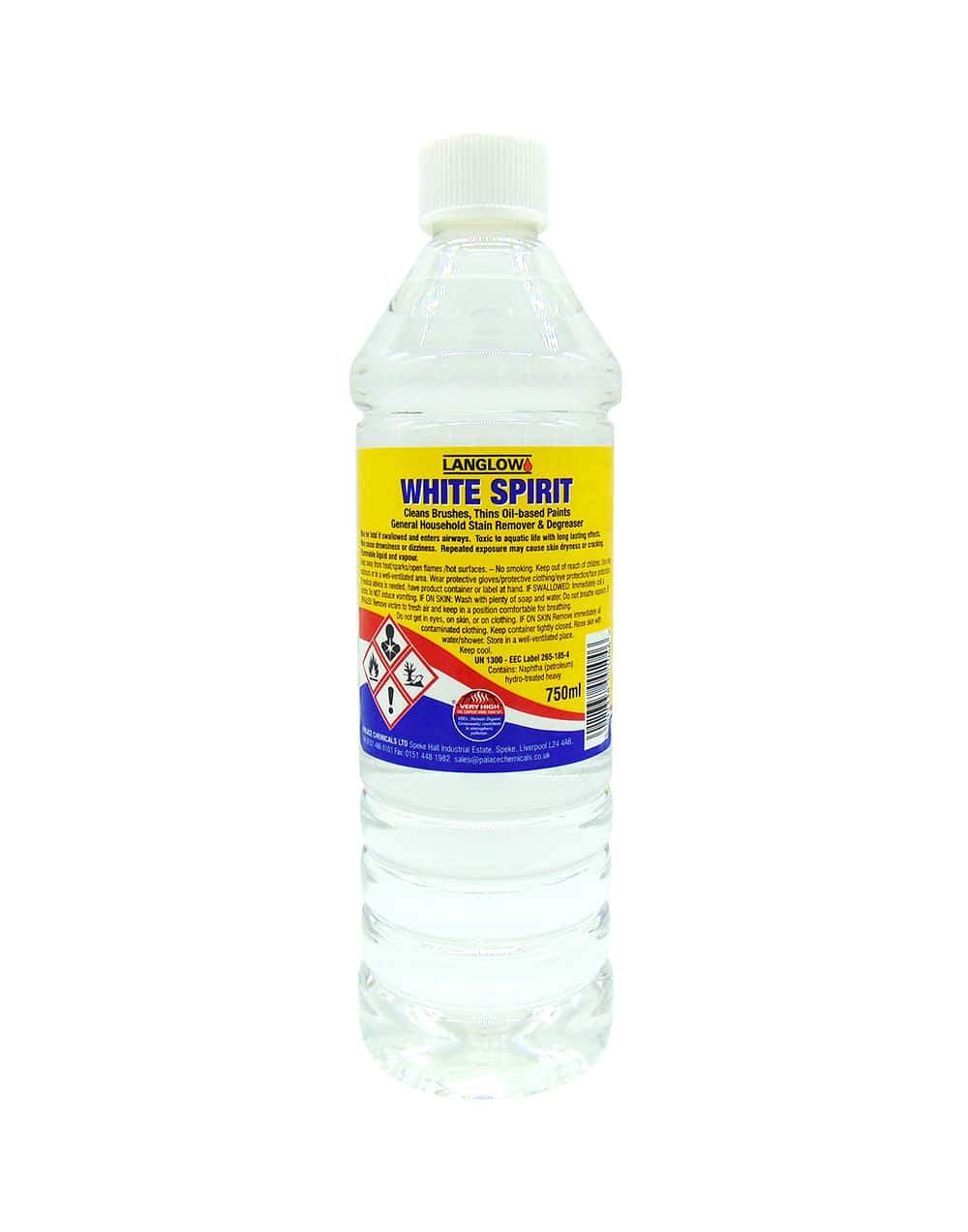 Langlow White Spirit Brush Cleaner Paint Thinning 750Ml 001046 /