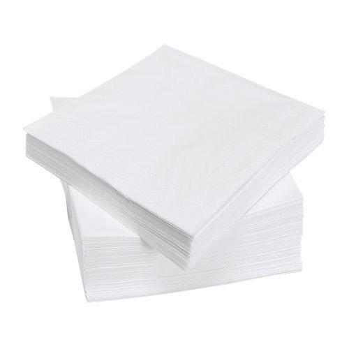 100 Pack Tableware Soft Party White Paper Napkins