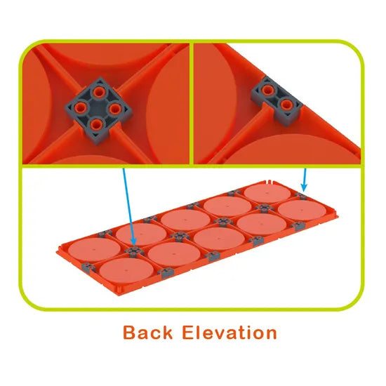 Board Game Block Track Engineering Track 42 Pieces