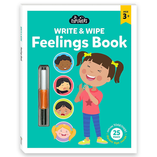 Feelings Write And Wipe Activity Book