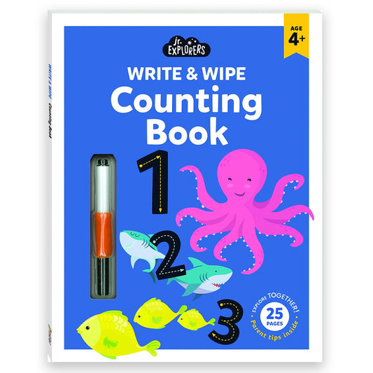 Counting Write And Wipe Activity Book
