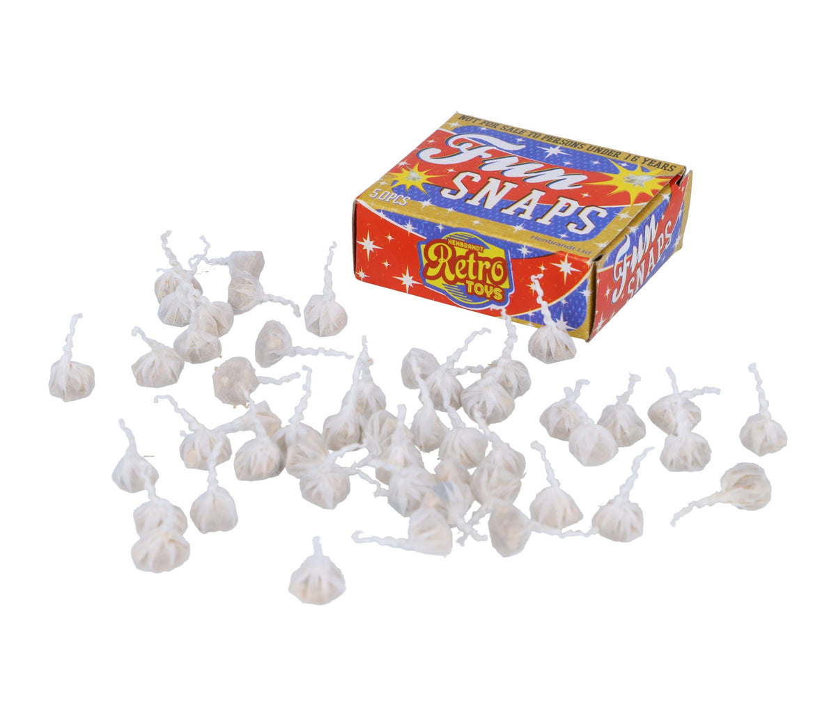 Retro Toys Outdoor Small Fun Snaps Bangs Bo x Of 50 Packs