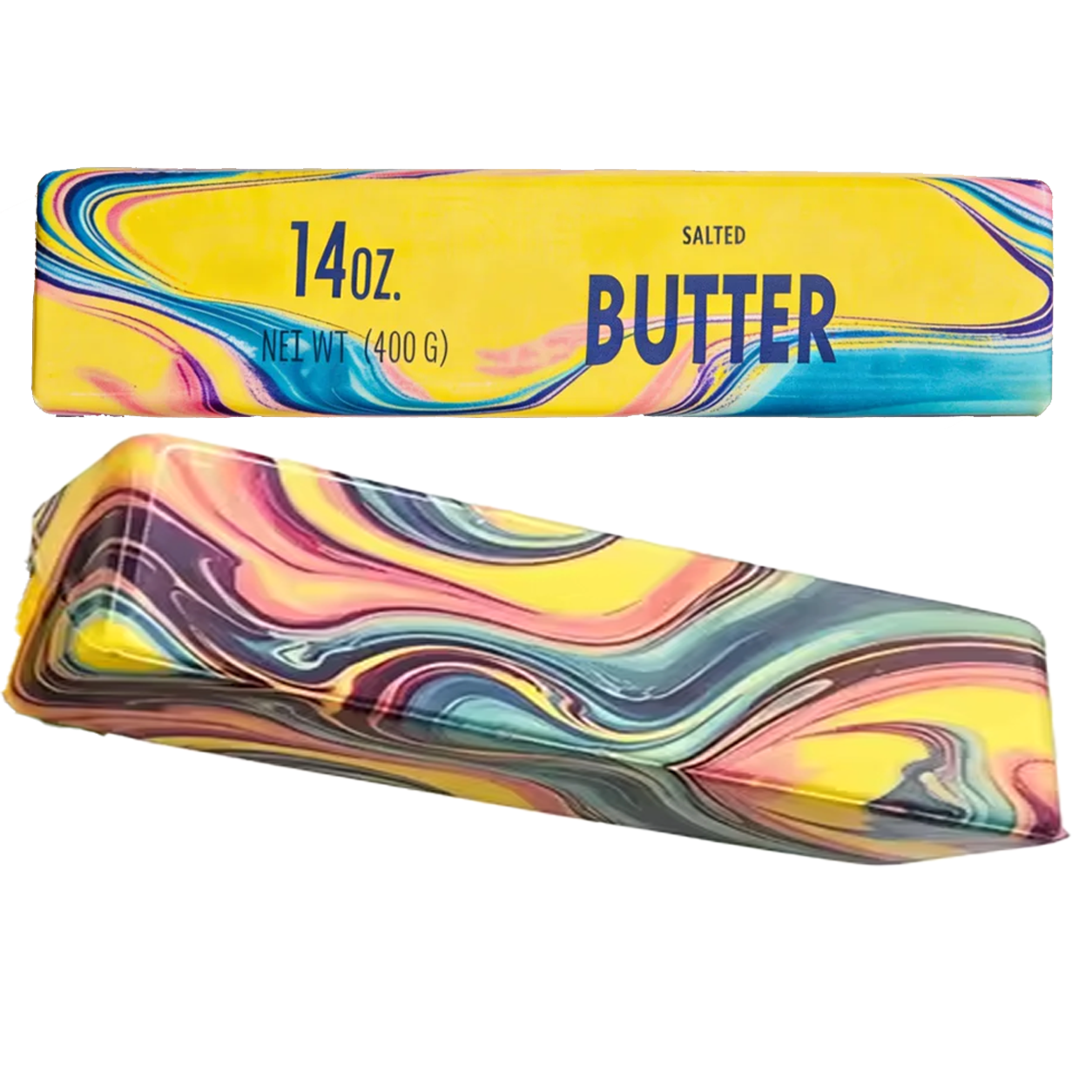Limited Edition XXL Marble Squishy Butter 24cm