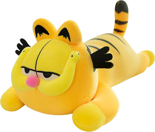 XXL Garfield Style Cat Snuggle Buddy Pillow Plush Soft Toy 80cm