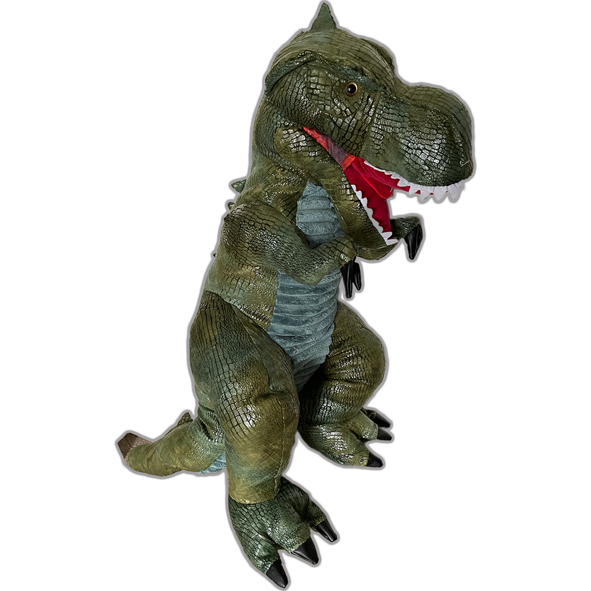 Giant XXL T-Rex Dinosaur Plush Soft Toy 120cm - Green