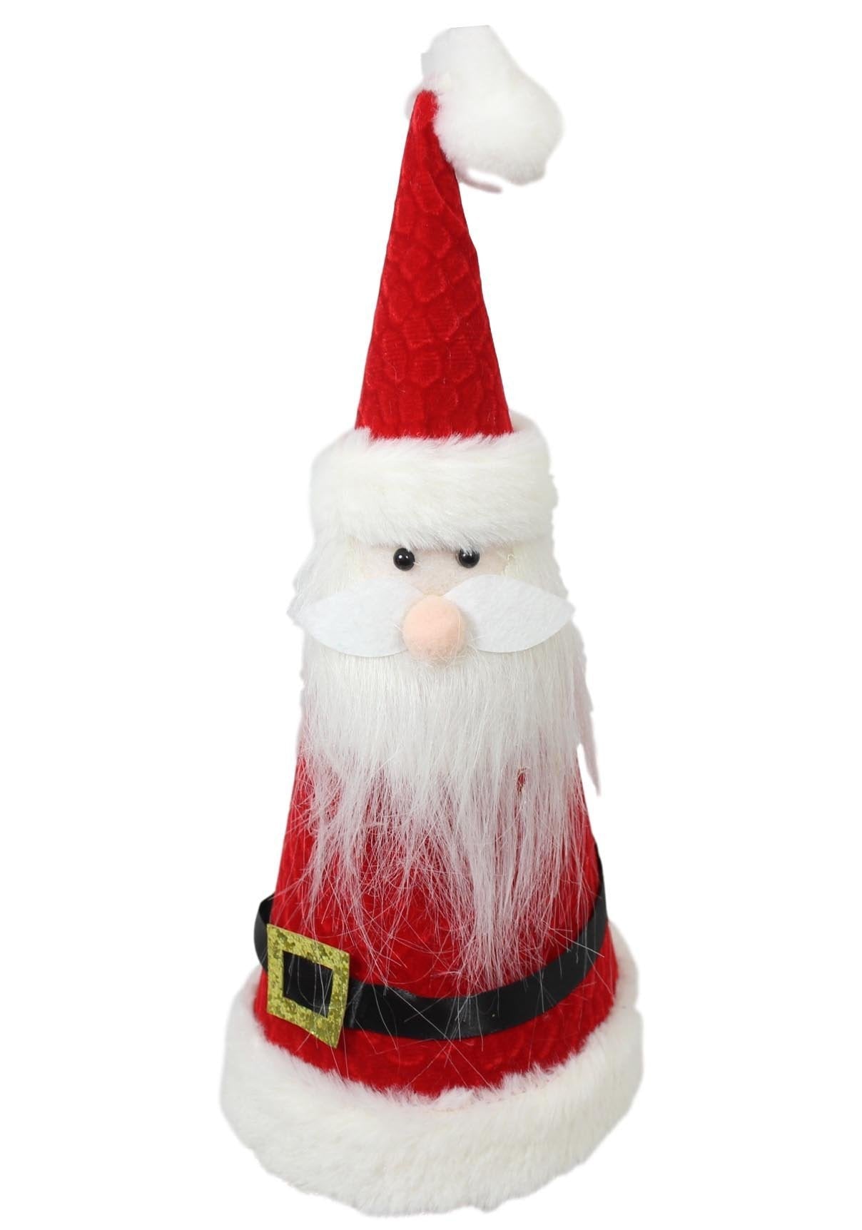 Christmas Santa Cone Decoration 30 cm Assorted Designs 5439