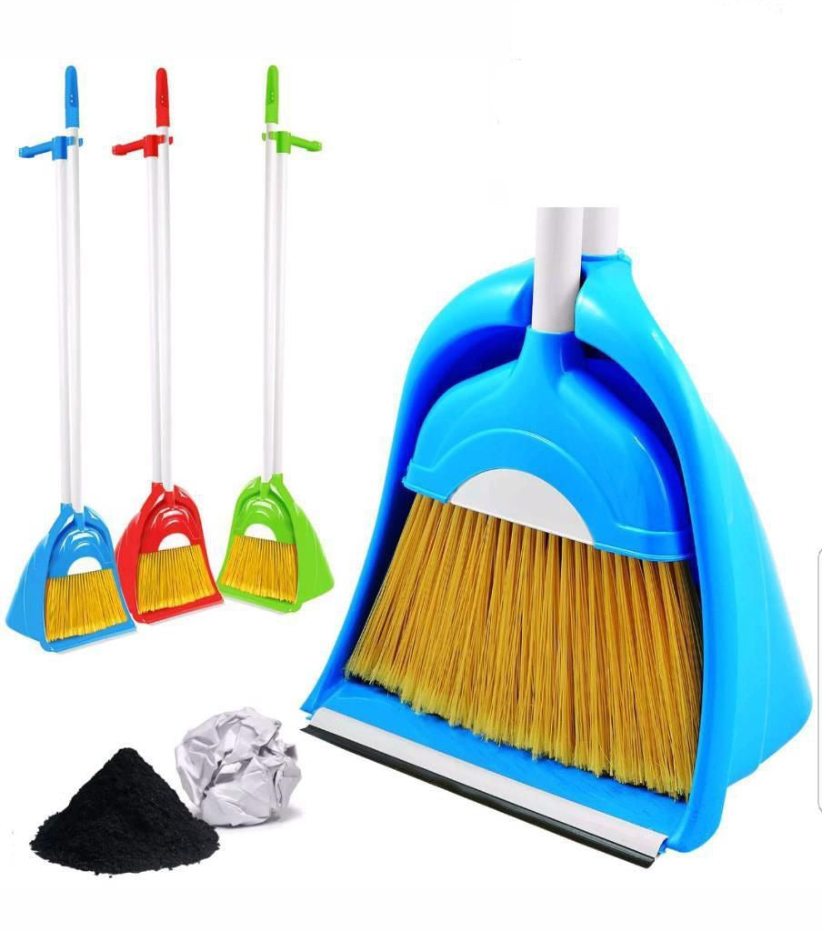 Long Dustpan Brush /Large Dome Random Colour Sent Y420