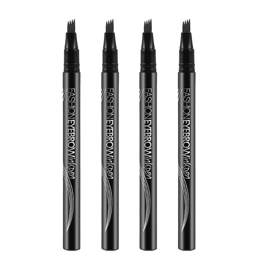 Yabaolian Eyebrow Tattoo Ink Pen 4 Point Tip Bo x Of 24
