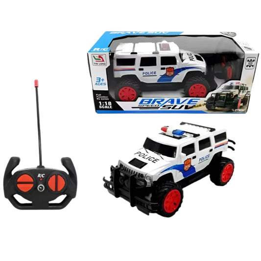 Remote Control Police Car Toy with Lights