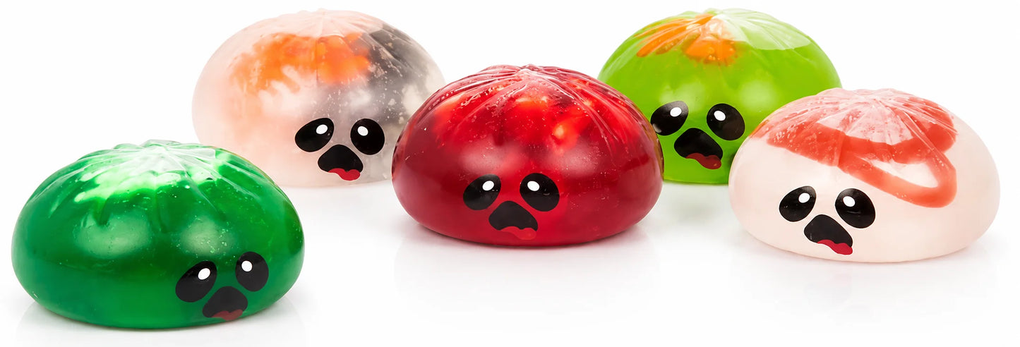 LIMITED EDITION Scrunchems Gross Surprise Squishy Dumpling Squish Sensory Fidget Toy