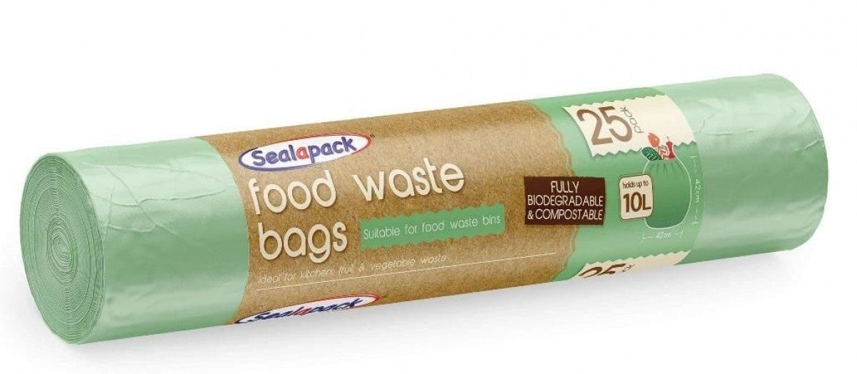 X15 25Pk Food Waste Bags 10Ltr