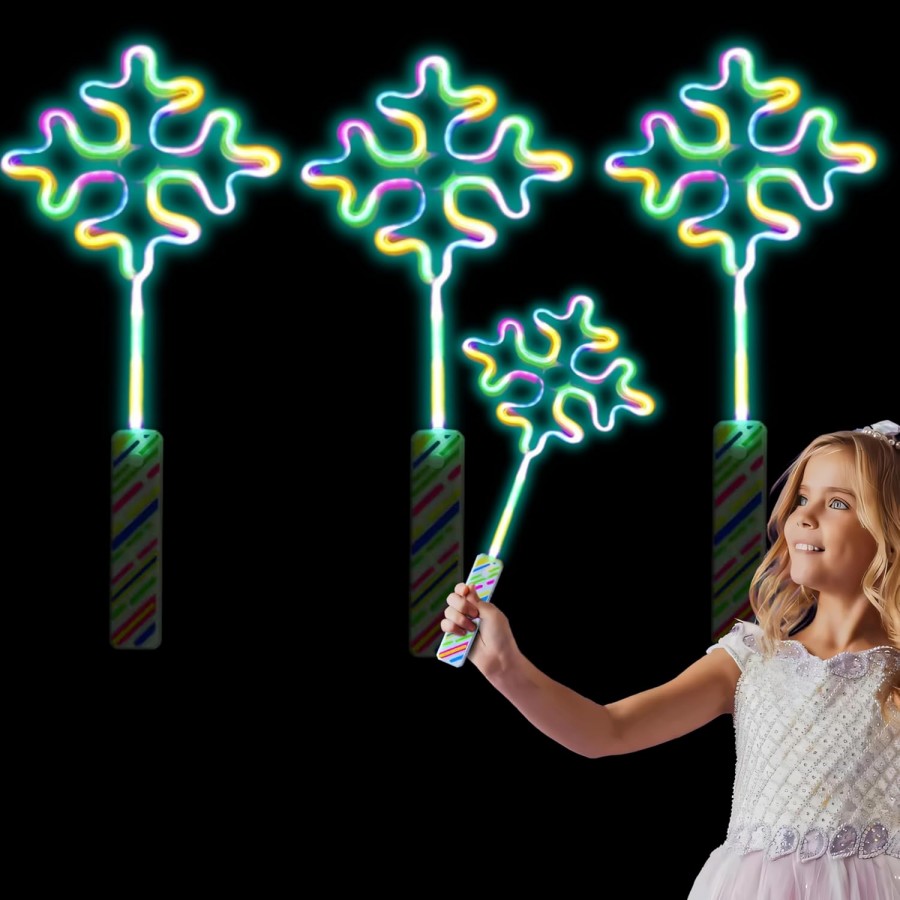 Snowflakr Shape Light Up Wand