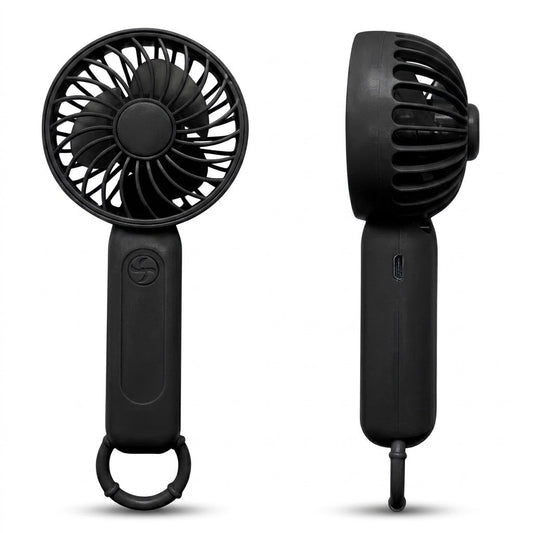 Hand Fan 3 – Speed Usb – Rechargeable 5V 0.5 – 1A Portable Mini Fan