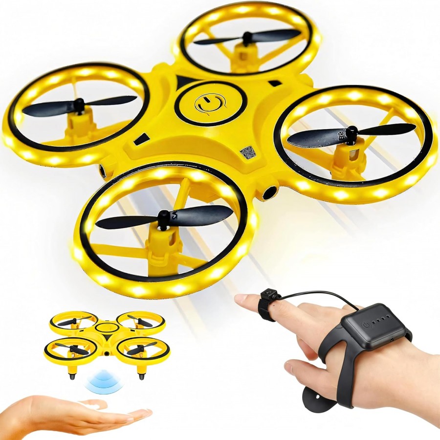 Mini Hand Controlled Quadcopter Drone