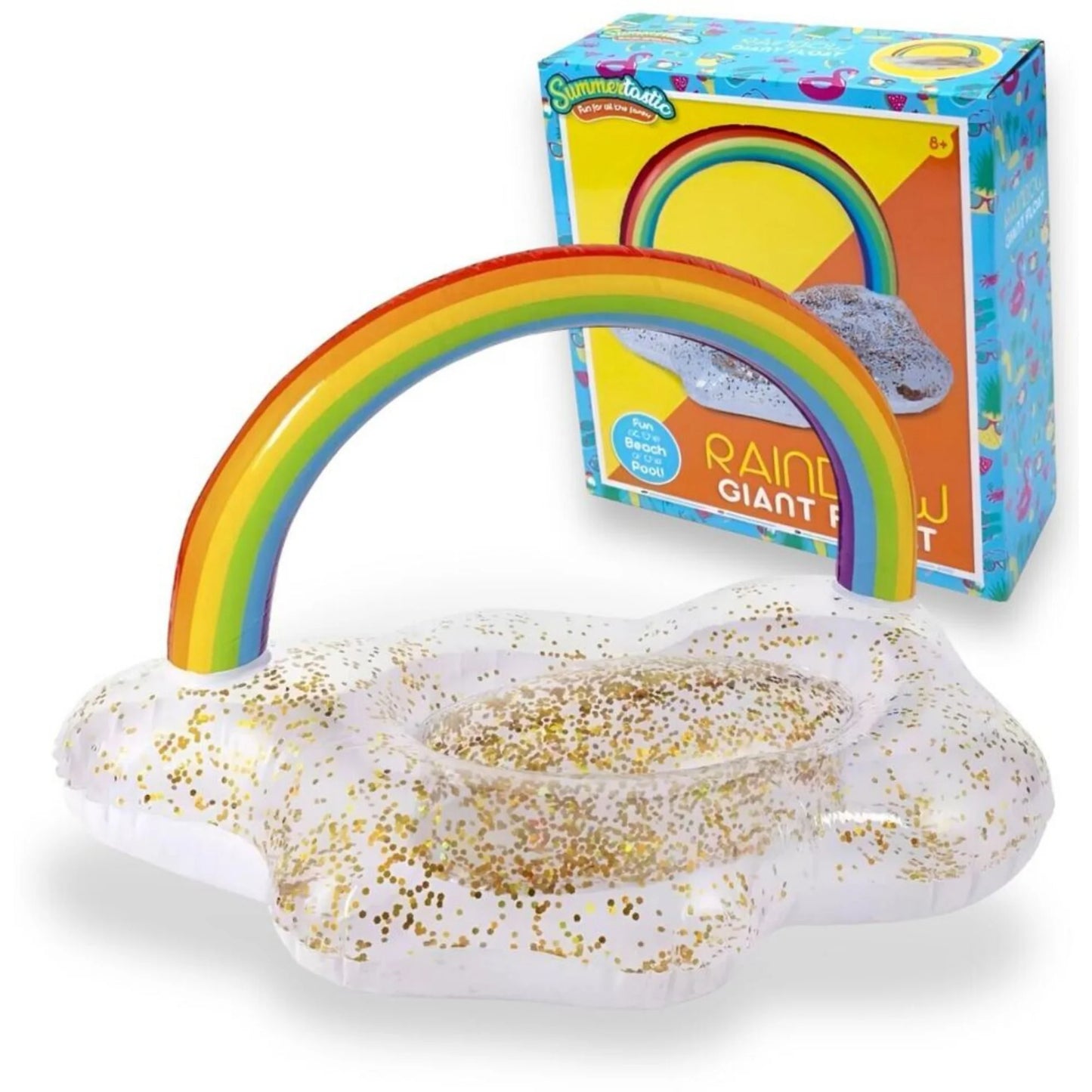 Inflatable Rainbow Cloud Giant Float 105cm