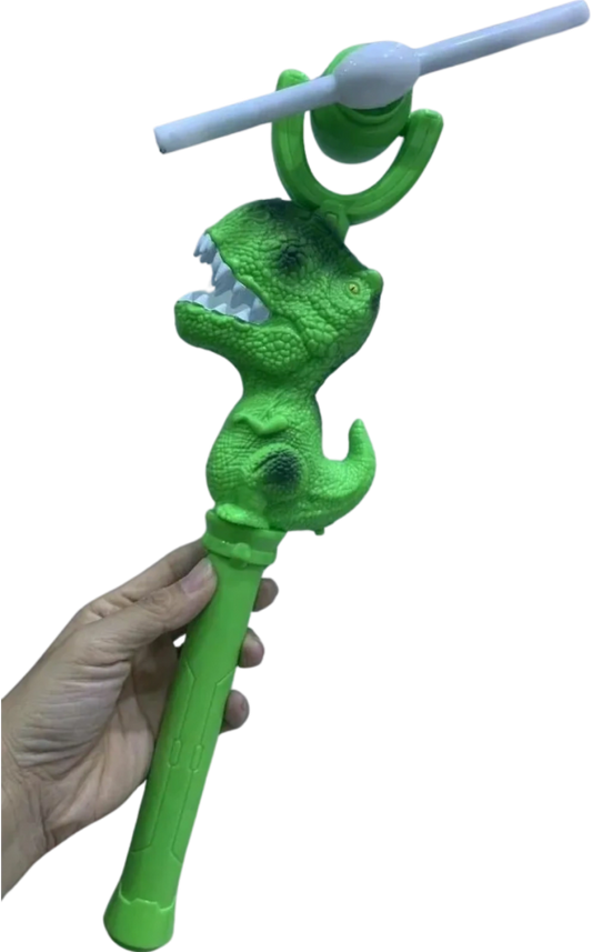 Light Up & Spinning Dinosaur 197-2 Mixed Colours