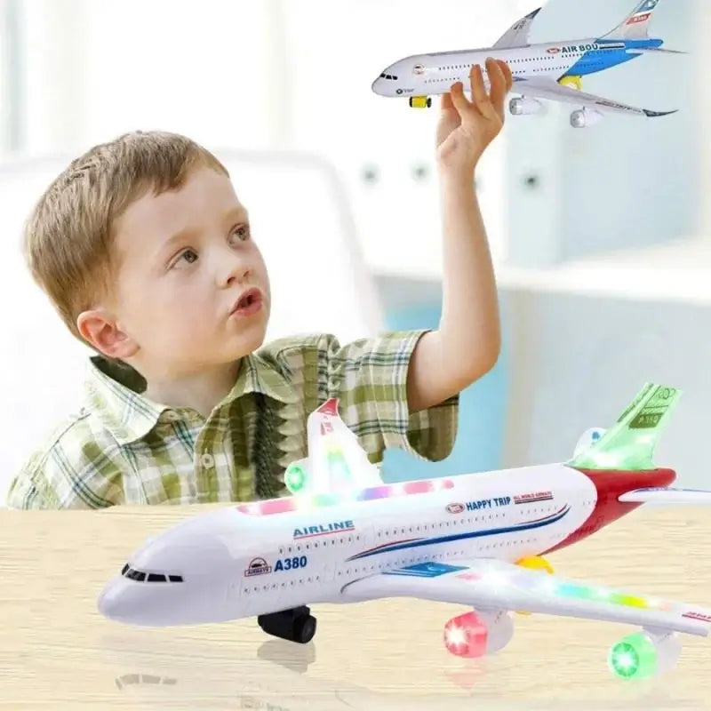 Airbus Toy Aeroplane Model A380 with Sound & Lights