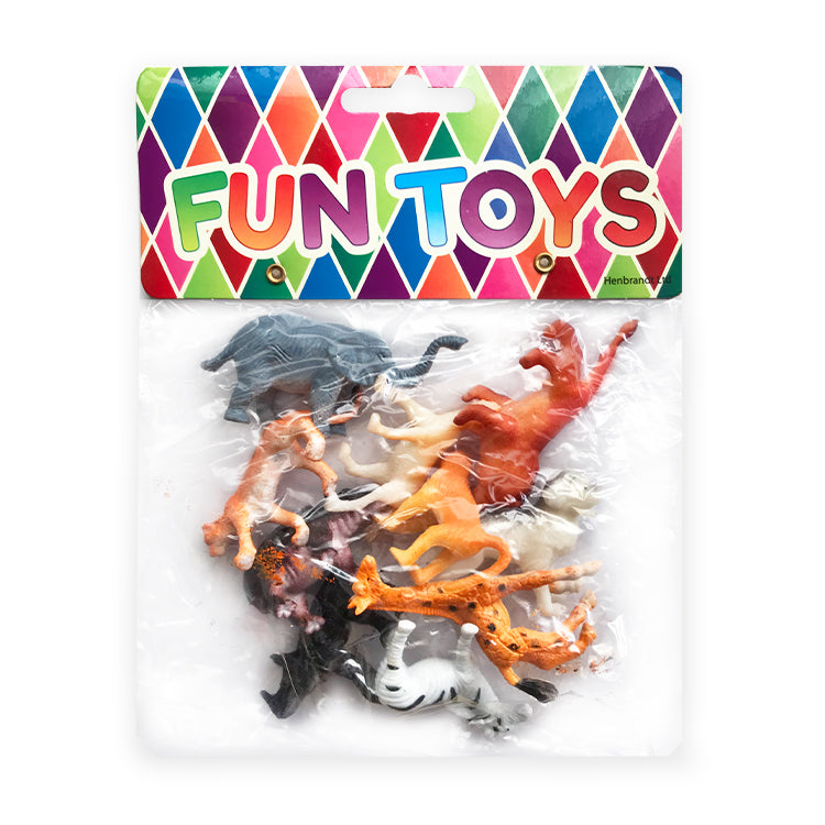 Mini Jungle Animals x 10