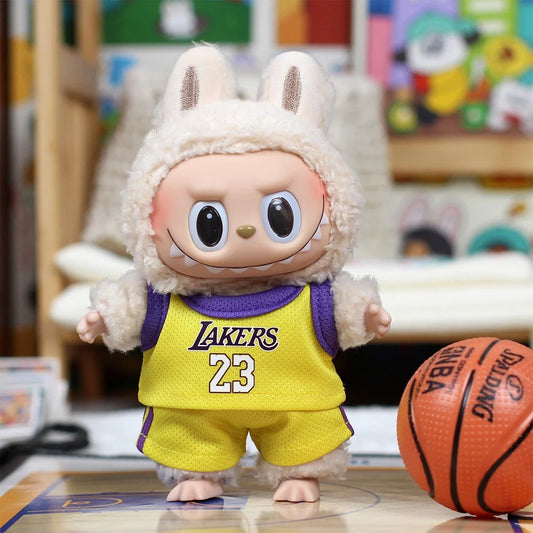 Labubu Outfit Lakers Style Basketball Kit