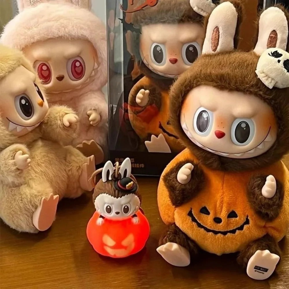 Labubu Style Halloween Limited Edition Pumpkin Monster Plush Doll