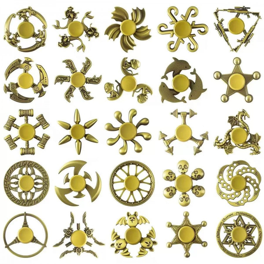 Gold Metal Spinner