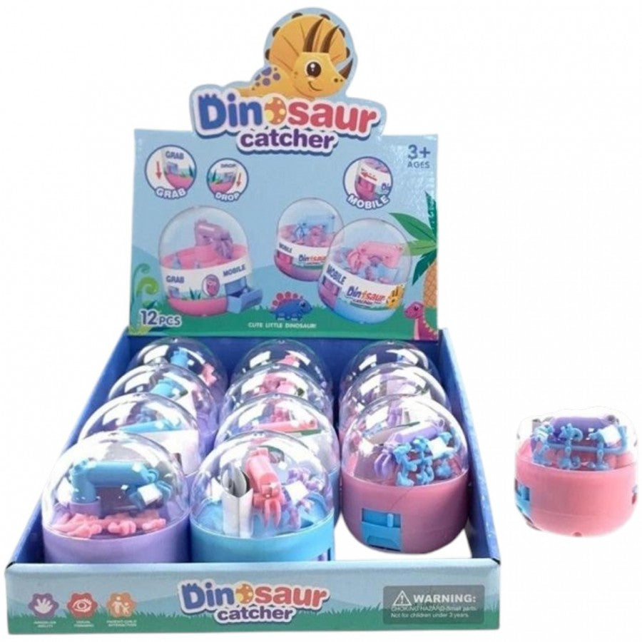 Dinosaur Catcher Egg With Candy (Box Of 12)