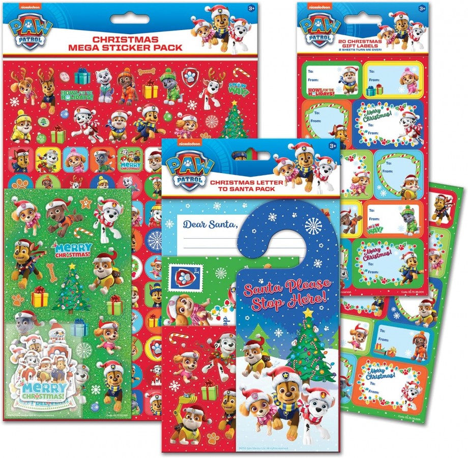 Paw Patrol Christmas Eve Letter