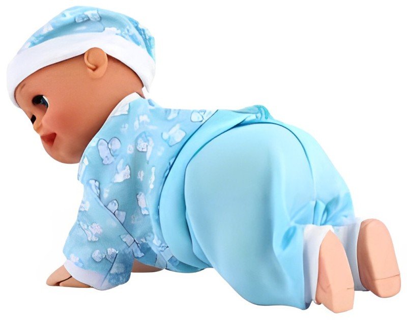 Clever Baby Crawling Doll Set