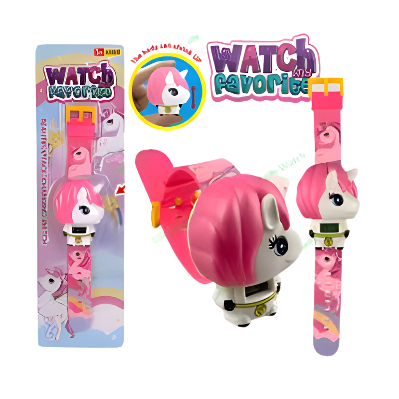 Kids Unicorn Digital Watch with Adjustable Strap