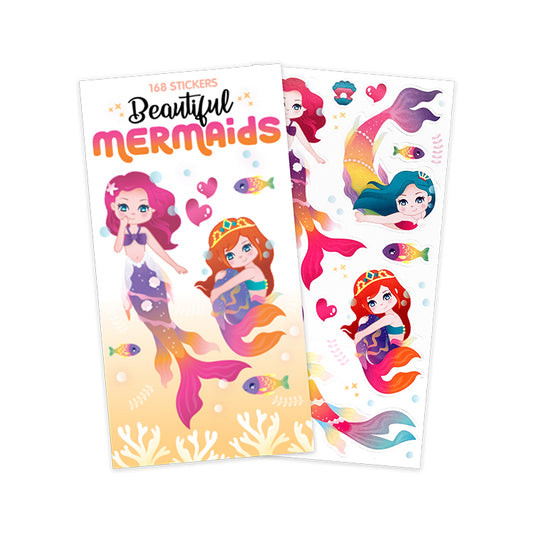 Mermaid Mini Sticker Book (12 Sheets)