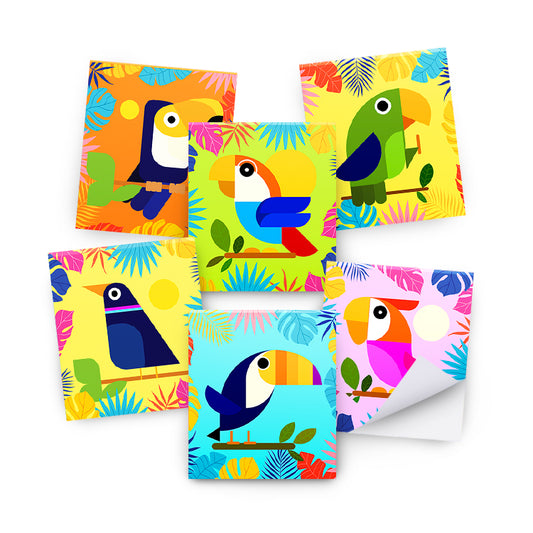 Tropical Tweets Mini Note Pads x 144 ( BULK BUY )