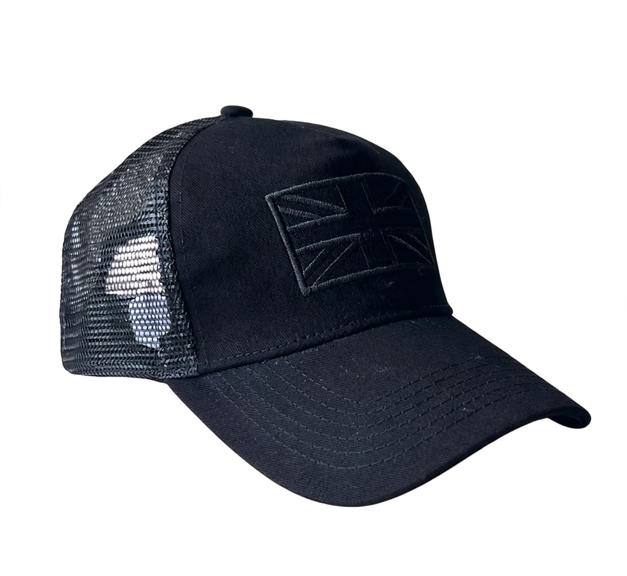 Union Jack Fashion Tonal Trucker Cap - 4 Colours