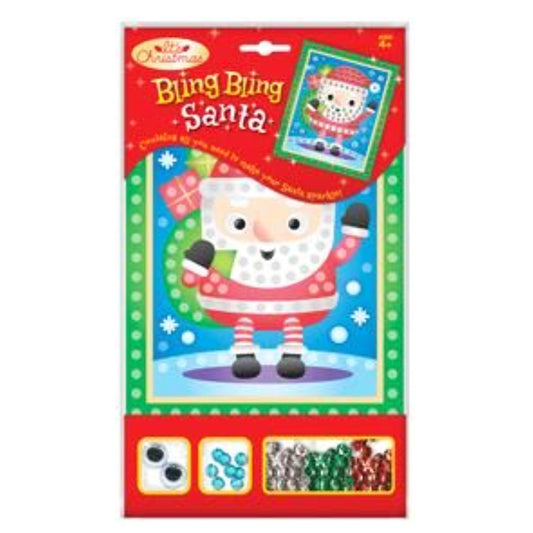 Santa Bling Bling Craft Art Kit