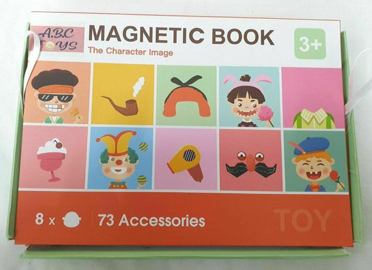 Magnetic Book - The Character Image 73 Pieces