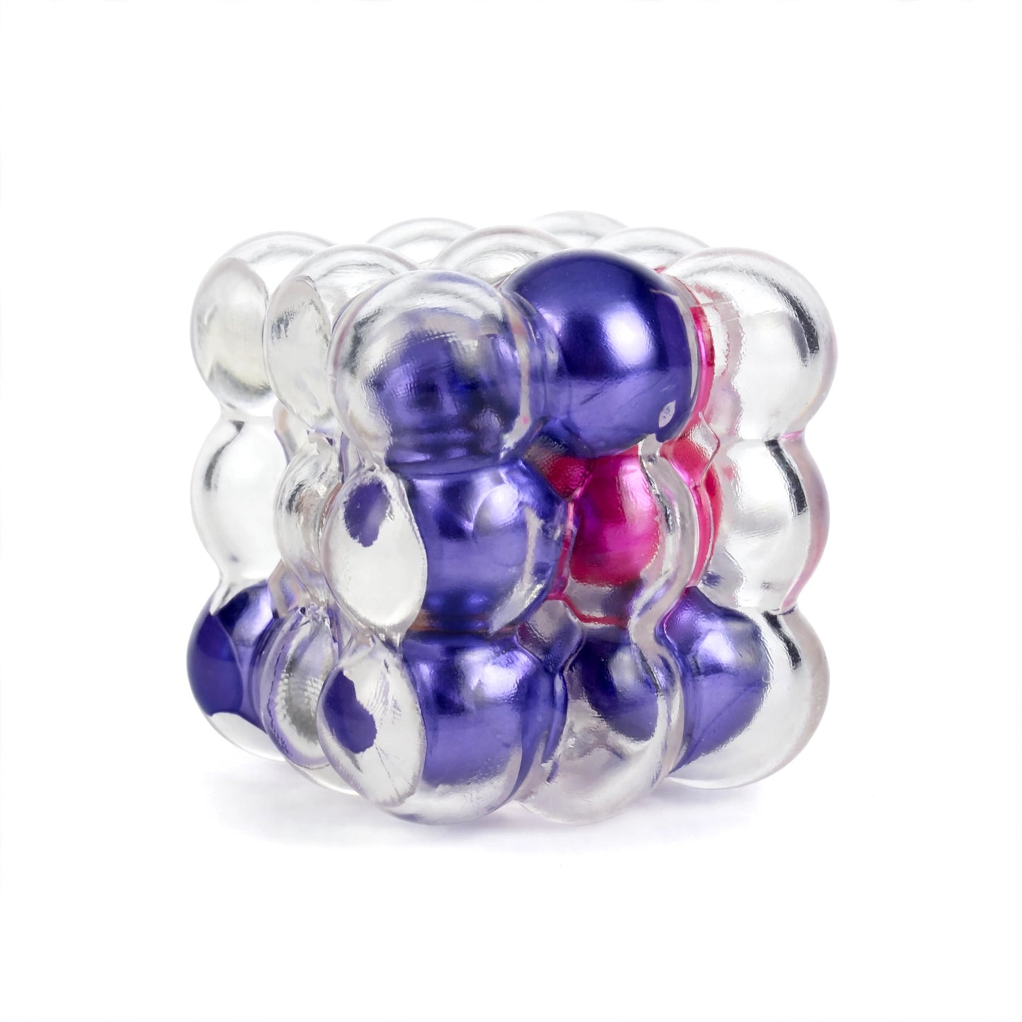 Viral Pearl Crackle Cube - Galaxy Mix Colour Squishy Fidget Sensory Toy