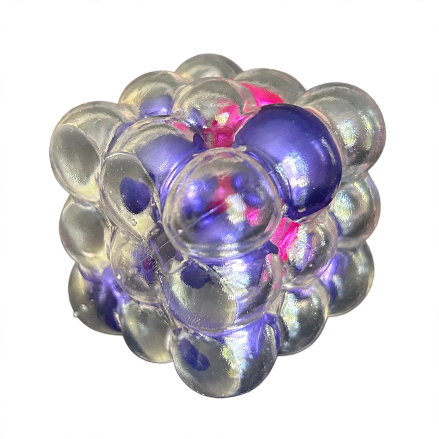 Viral Pearl Crackle Cube - Galaxy Mix Colour Squishy Fidget Sensory Toy