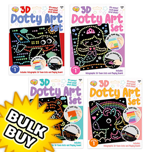 Dotty Art Craft Kits x 12 ( BULK BUY )
